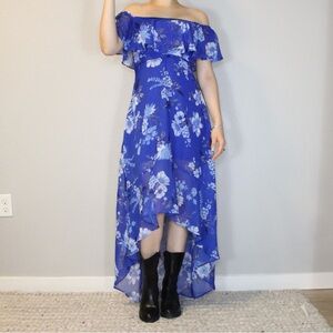 Crystal Doll Floral Maxi Dress